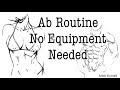 Ab Routine - NO EQUIPMENT NEEDED! - Mike Burnell