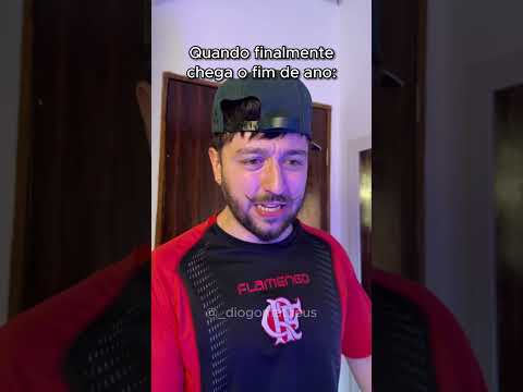 QUANDO FINALMENTE CHEGA O FIM DE ANO! 😂