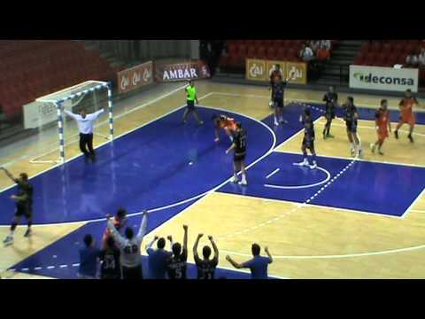 Últimos minutos del BM Aragón - BM Villa de Aranda Autocares Bayo