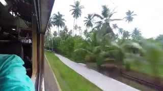 preview picture of video 'The train ride from Colombo to Hikkaduwa'