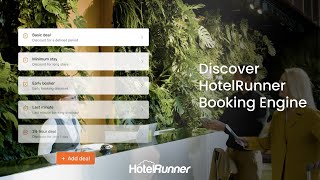 Grow your brand with HotelRunner Booking Engine