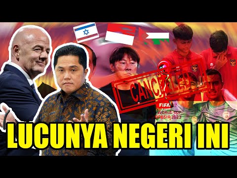 INDONESIA BATAL JADI TUAN RUMAH PIALA DUNIA U-20! KARENA TOLAK TIMNAS ISRAEL?? AHH SIA-SIA SEMUA WAK
