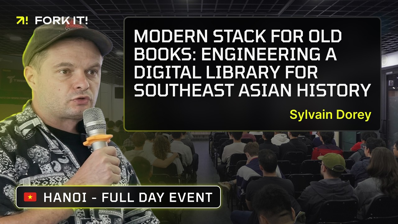 Modern stack for old books: Engineering a digital library for Southeast Asian history