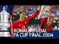 Happy Birthday Ronaldo! Watch his goal for Manchester United vs Millwall 2004 FA Cup Final