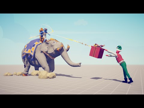 PRESENT ELF vs EVERY NEW UNIT - Totally Accurate Battle Simulator TABS