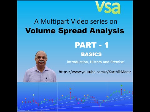 Multipart Video series on Volume Spread Analysis - Part 1