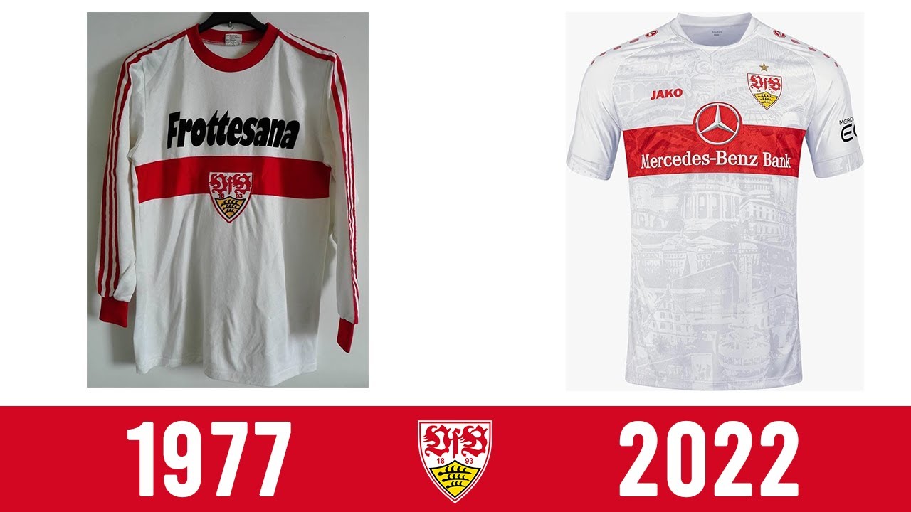 VfB Stuttgart Kit History: 1977-2022