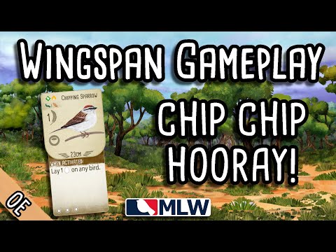 A lovely starting bird! | Wingspan Gameplay