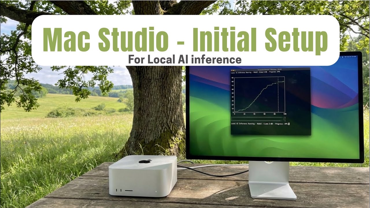 Setting Up My Mac Studio for Local AI (Models, UPS & Gotchas)