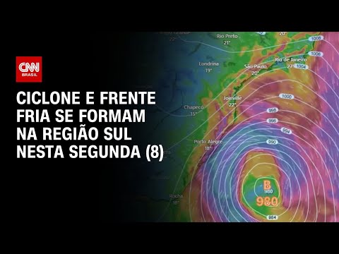 Previsão do tempo: Ciclone extratropical começa a se formar no litoral do RS | CNN NOVO DIA