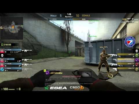 mouz vs 3DMAX EU ESWC Qualifiers Game 2