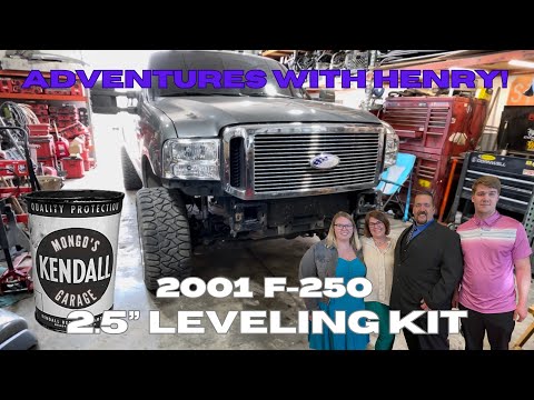 2001 F-250 Rough Country 2.5” Leveling Kit Install