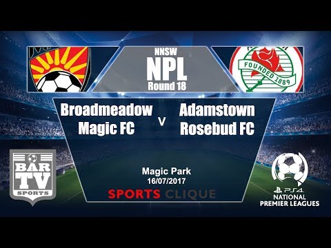 2017 NNSWF NPL - Round 18 - Broadmeadow Magic v Adamstown