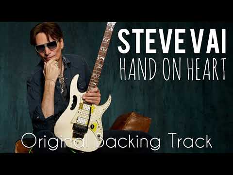 Steve Vai - HAND ON HEART (Original Backing Track)