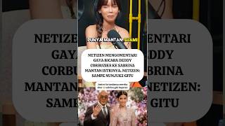 Download lagu Deddy Corbuzier points at Sabrina, his ex-wife #deddycorbuzier #sabrinachairunnisa #viralvideo mp3