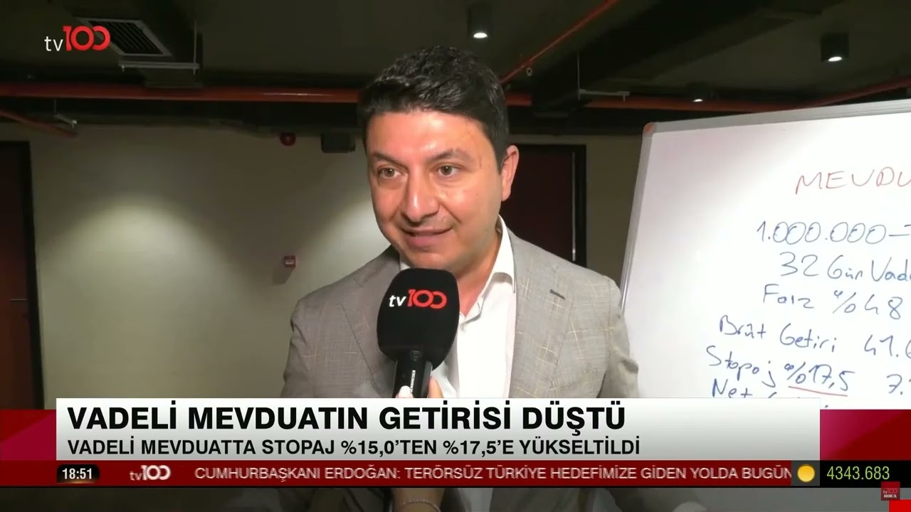 Vadeli Mevduatın Getirisi Düştü