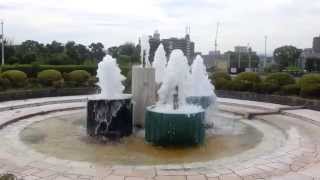 preview picture of video '[ZR-500]大田区立森ヶ崎公園の噴水[Full HD] -The fountain in Morigasaki Park-'