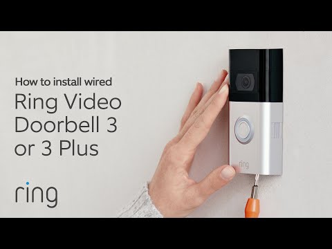 How to Install Ring Video Doorbell 3 or 3 Plus - Wired Install
