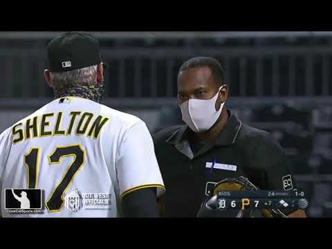 Ejection 08 - Umpire Ramon De Jesus Ejects Pittsburgh Manager Derek Shelton After Ball Call
