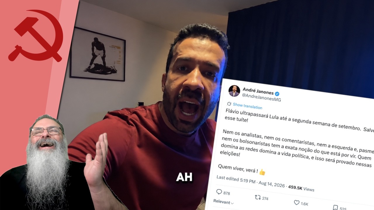 BATEU o DESESPERO no JANONES: "FLÁVIO vai VIRAR até 2ª SEMANA de SETEMBRO"
