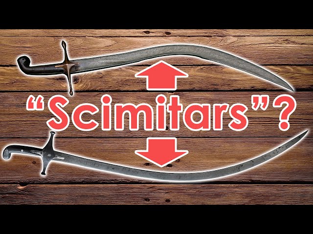 Video Pronunciation of scimitar in English