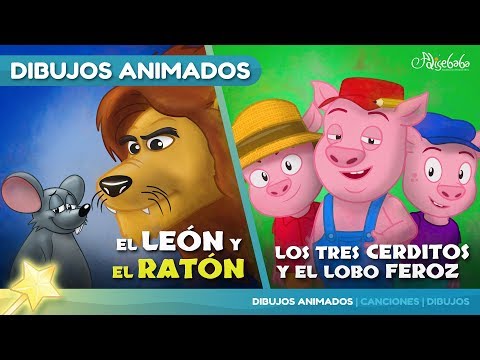 El León y el Ratón cuentos infantiles para dormir & animados