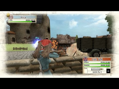 Valkyria Chronicles PS4 version 1080p 60 FPS gameplay