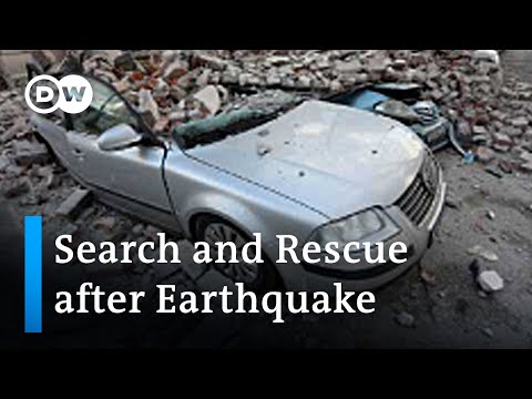 克羅地亞發生地震，救援人員正在尋找生還者。救援人員正在搜救倖存者｜DW新聞網 (Earthquake in Croatia: Rescuers are searching for survivors | DW News)