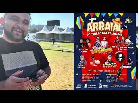 PALMEIRA VAI TER O MAIOR FESTA DA HISTÓRIA O 1 ARRAIAL DA PALMEIRA 2025
