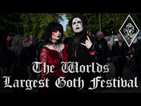Wave Gotik Treffen 2025 Vlog 4K [Zufälliges Goth-Paar]