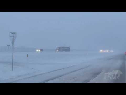 03-17-2021 Amarillo, TX - Multiple Vehicle Accidents From Blizzard