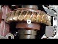 Assembly Process Of Worm And Wheel Single Stage Gear Box U 400