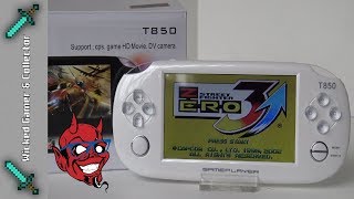 Multi Retro China Game System - The Portable ZX T850 Handheld
