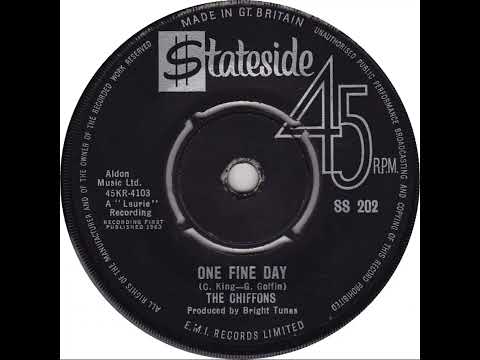 UK New Entry 1963 (152) The Chiffons - One Fine Day