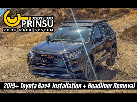 How To Install a Prinsu Roof Rack On A 2019-2021 Toyota Rav4 Adventure or Trd Off-Road IN DEPTH!
