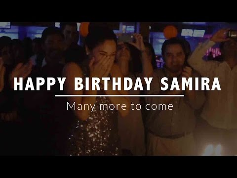 Happy Birthday Samira! 18JUL12