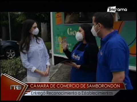 Cámara de Comercio de Samborondón entregó reconocimiento a establecimientos