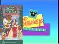 Opening To Beauty And The Beast The Enchanted Christmas 1997 VHS Australia