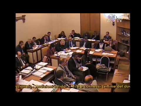 Mauro Nardella - Commissione Affari costituzionali - Ufficio di Presidenza Vittime del dovere