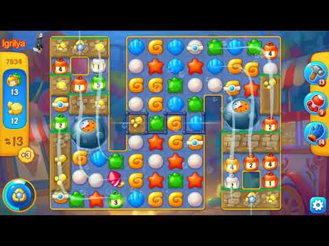 Fishdom level 7834 / Фишдом уровень 7834