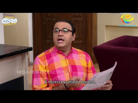 NEW! Ep 3265 - Gumshuda Cheque! | Taarak Mehta Ka Ooltah Chashmah - Full Episode