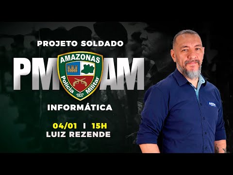 Aula de Informática para Soldado PM AM - Alfacon