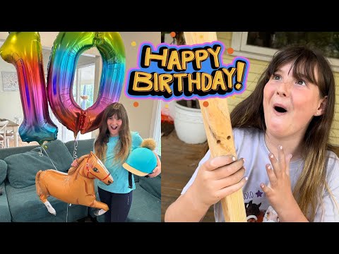 AWESOME HORSE THEMED BIRTHDAY HAUL | ALIYAH TURNS 10
