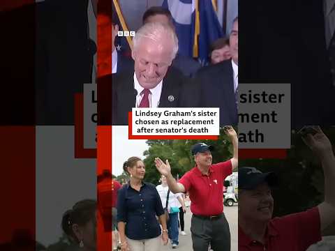 Sister of US Senator Lindsey Graham to serve as his replacement. #BBCNews