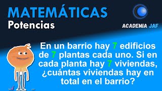 Problemas con Potencias