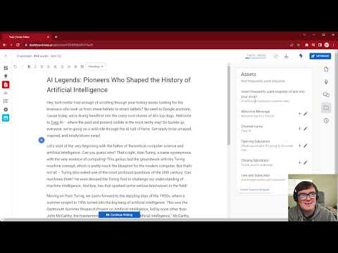 From Spark to Script - The Twip AI Scriptwriting Experience