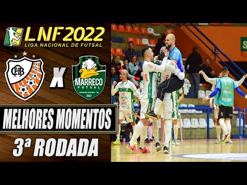 Melhores Momentos Carlos Barbosa X Marreco | 3ª Rodada | LNF 2022 (18/04/2022)