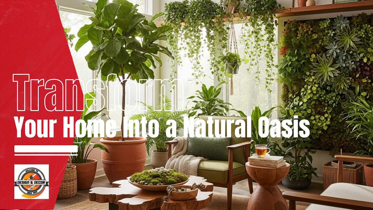 Biophilic Interior Design Ideas to Transform Your Home Into a Natural Oasis 🌿✨