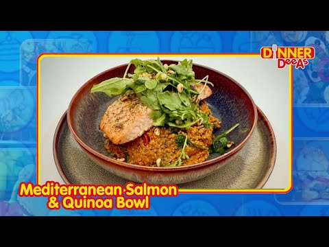Mediterranean Salmon & Quinoa Bowl | Dinner DeeAs