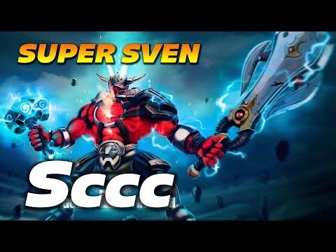 SCCC SVEN SUPERMAN - Dota 2 Pro Gameplay 7.23 Patch